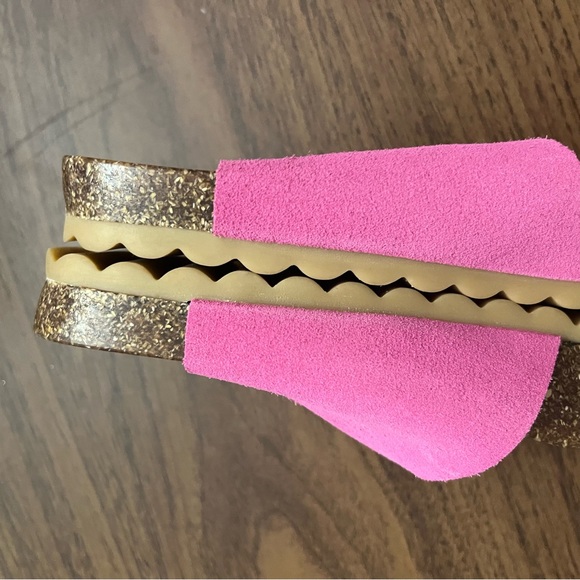 Matisse Leather Sandals Pink Pradise Slide Minimalist Comfy Durable 8 - Picture 6 of 7